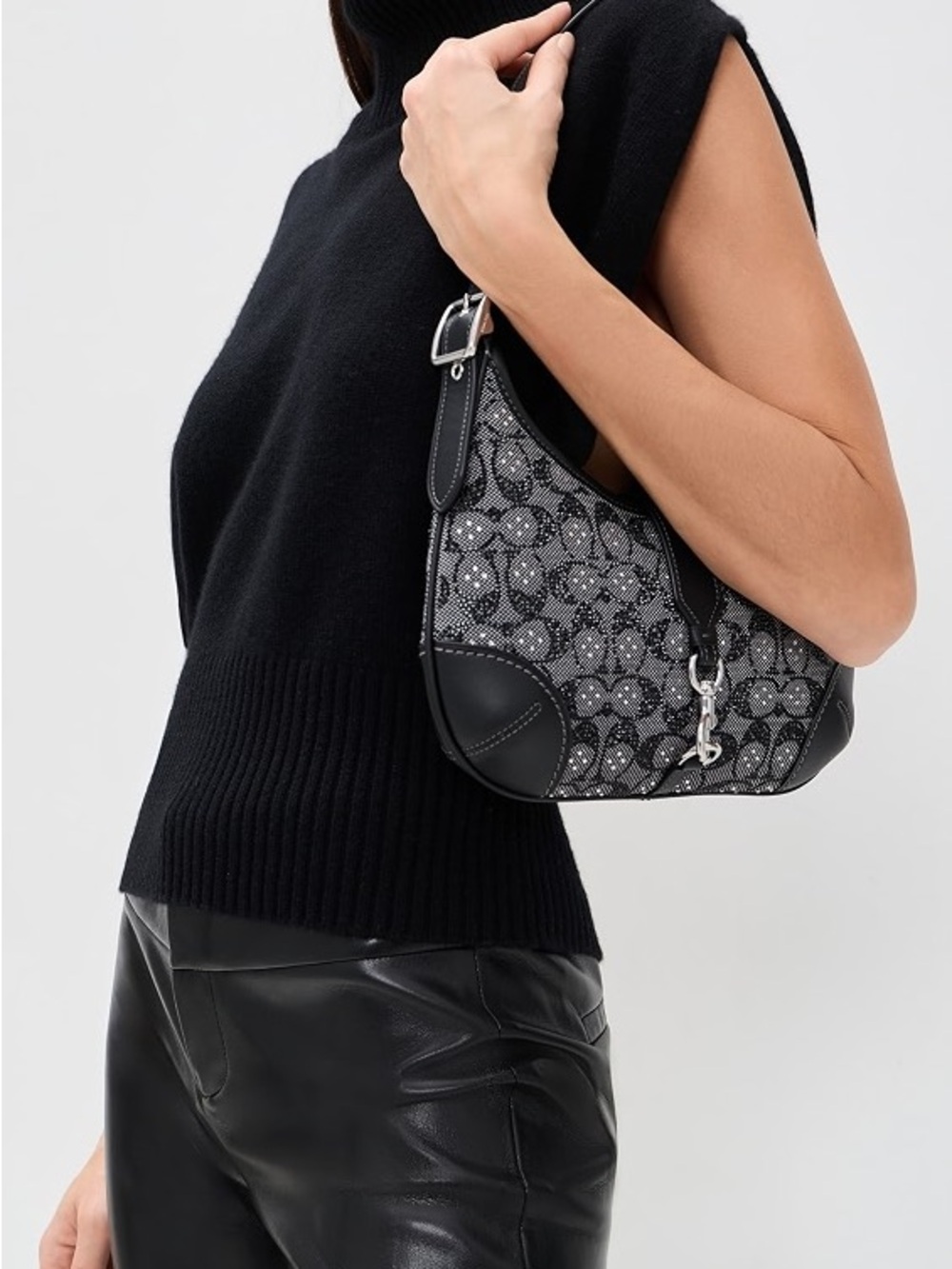 Coach rhinestone limited edition Hampton bag